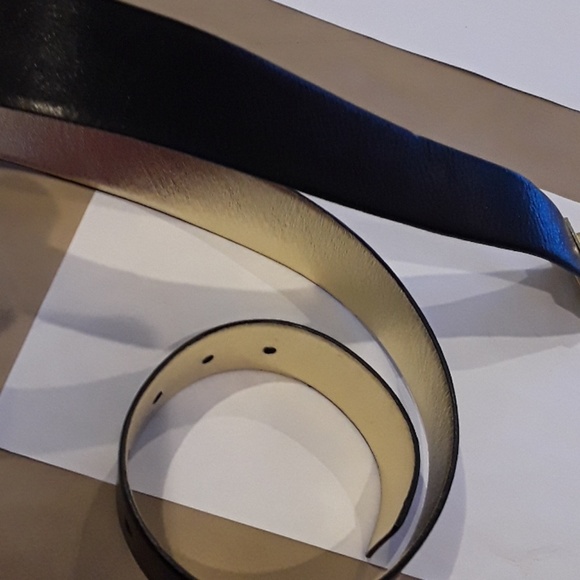 Michael Kors black leather belt NWOT, size L - Picture 4 of 7